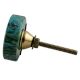 Green Texture Stone Brass Cabinet knob